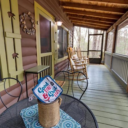 Blue Ridge Cozy Cabin In The Woods With Hot Tub! Exteriér fotografie