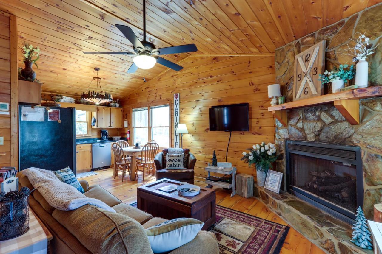 Blue Ridge Cozy Cabin In The Woods With Hot Tub! Exteriér fotografie