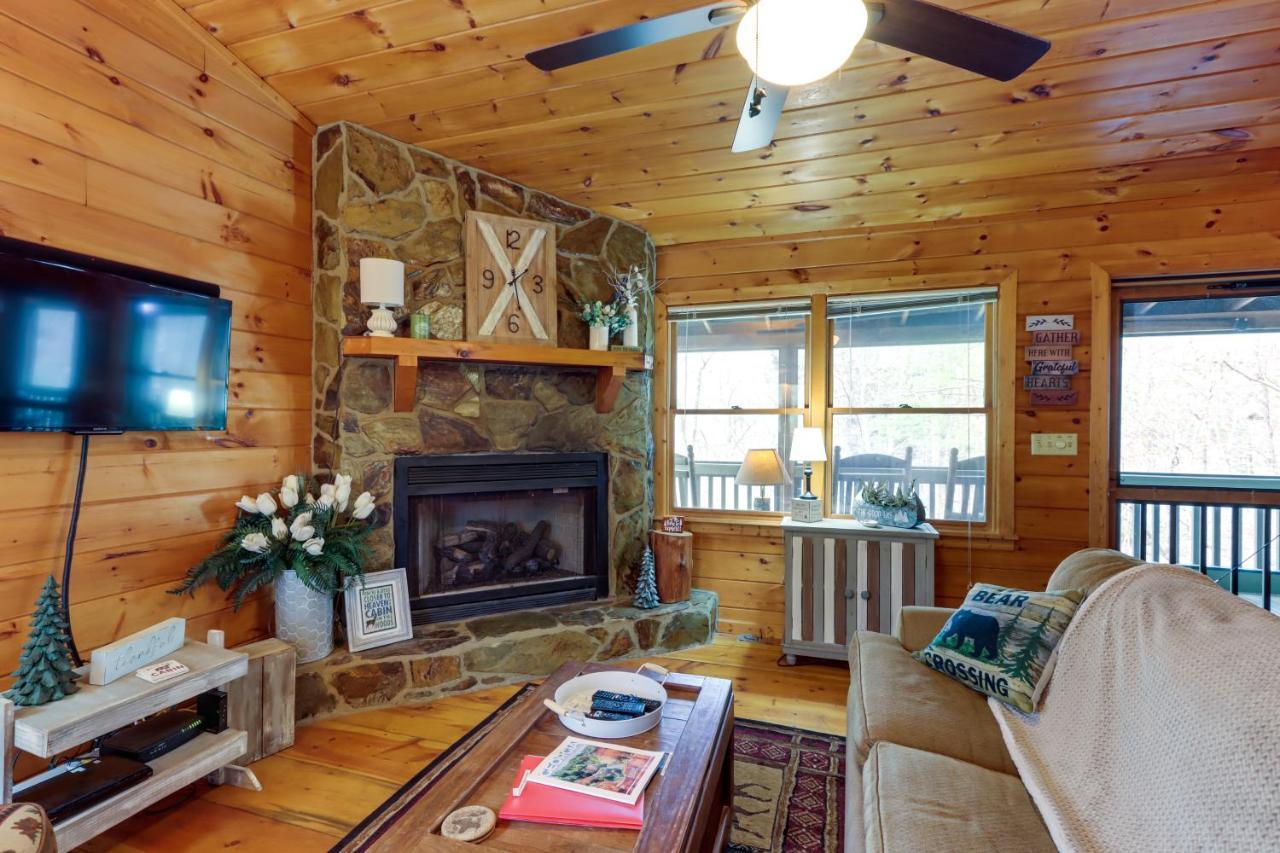 Blue Ridge Cozy Cabin In The Woods With Hot Tub! Exteriér fotografie
