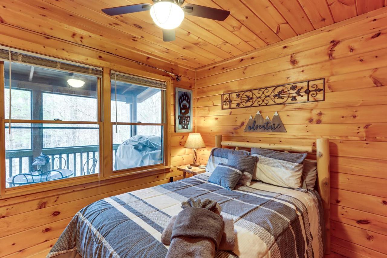 Blue Ridge Cozy Cabin In The Woods With Hot Tub! Exteriér fotografie