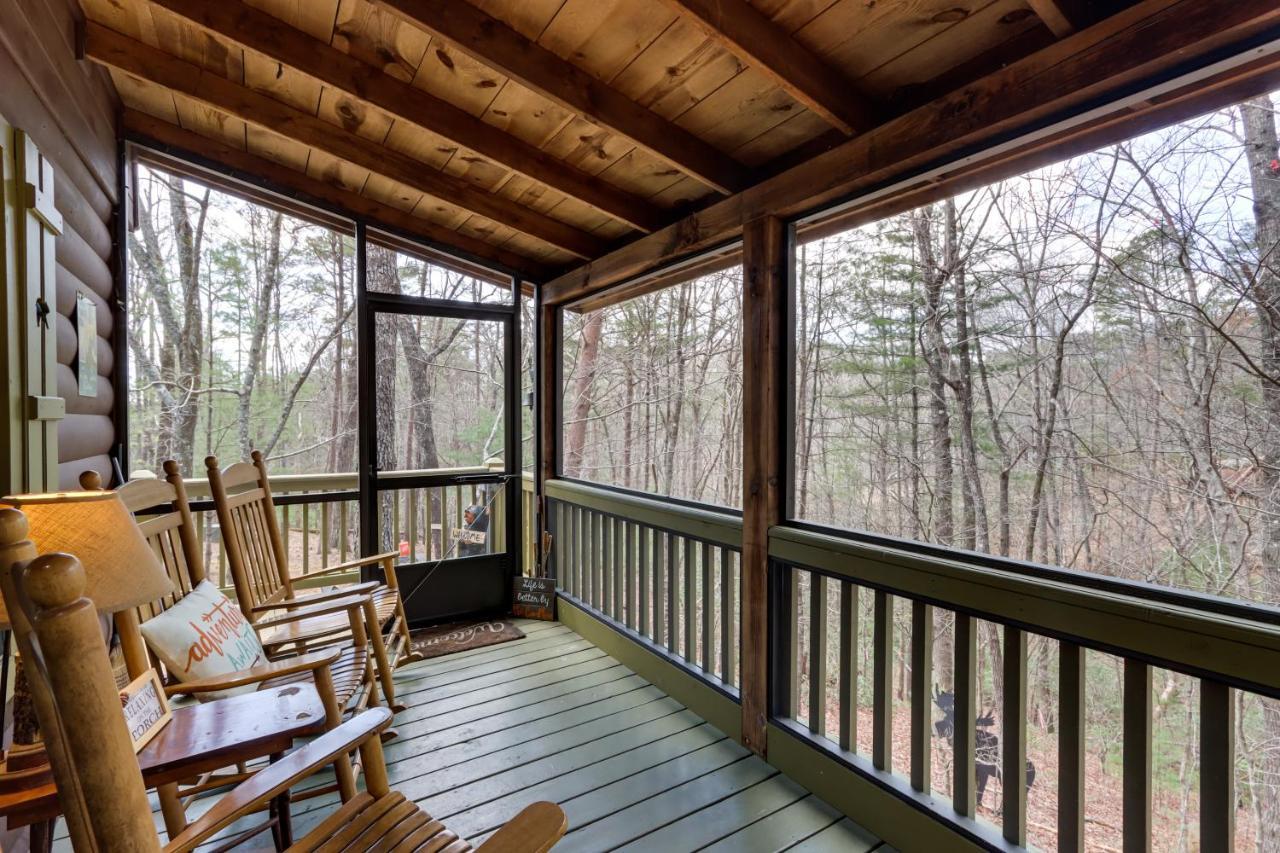 Blue Ridge Cozy Cabin In The Woods With Hot Tub! Exteriér fotografie