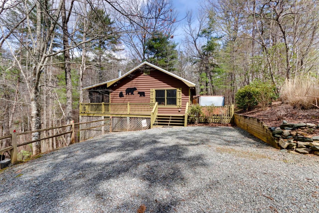 Blue Ridge Cozy Cabin In The Woods With Hot Tub! Exteriér fotografie