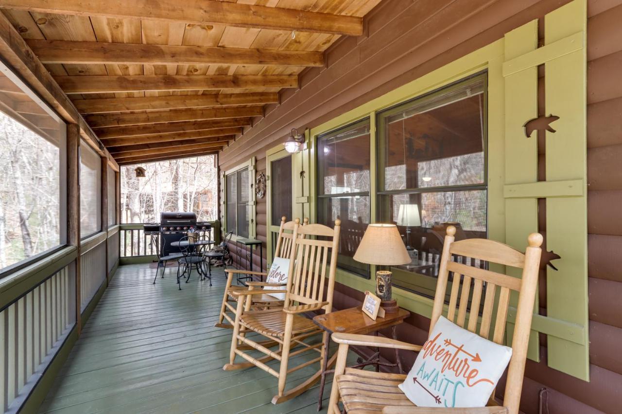 Blue Ridge Cozy Cabin In The Woods With Hot Tub! Exteriér fotografie